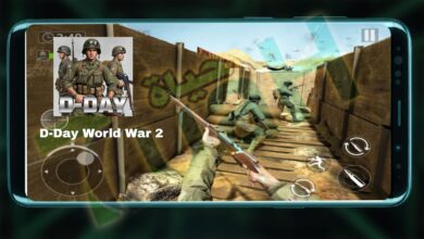 تحميل لعبة الحرب العالمية التانية D-Day World War 2 Army Games للاندرويد والايفون اخر اصدار 2024
